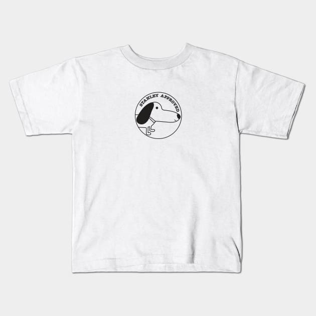 Stanley Approved Kids T-Shirt by Loo McNulty Design